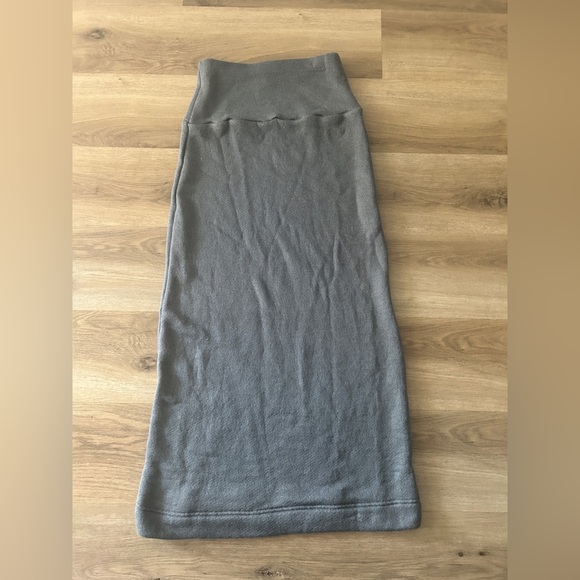 Free People Milley Reversible 2-Piece Set, Blue Knit Turtleneck & Skirt(XS) NWOT - Picture 11 of 13